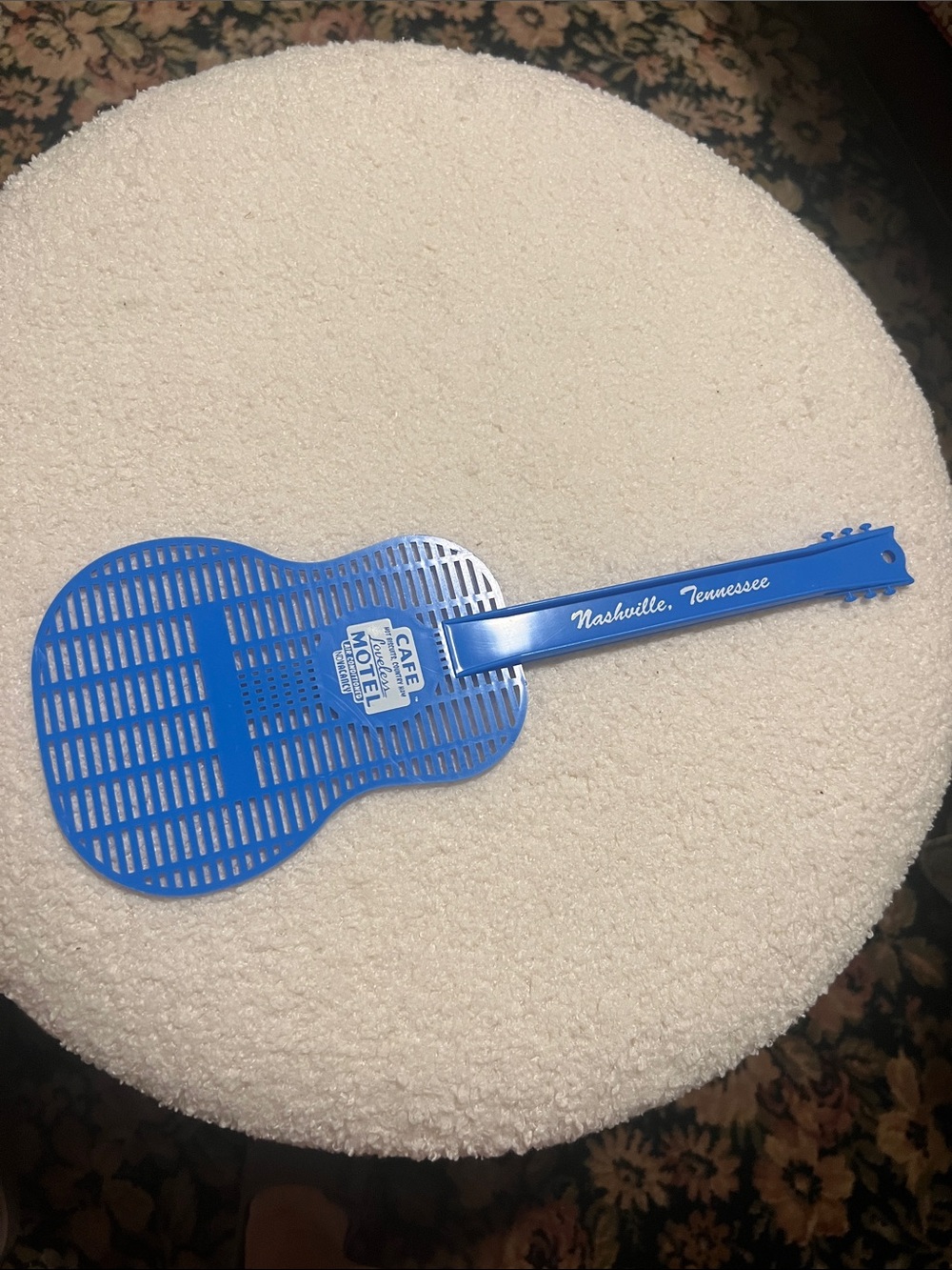 Nashville Tennessee Blue Guitar Fly Swatter